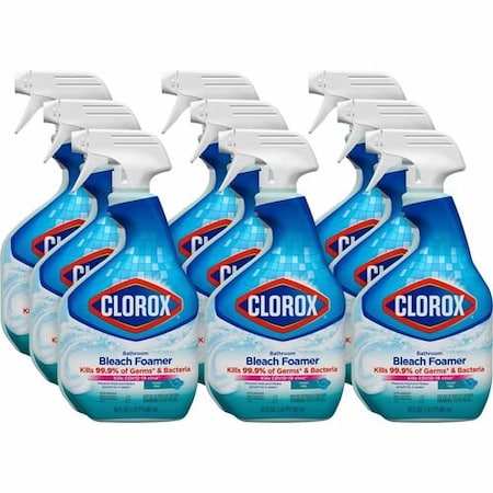Clorox CLEANER, BTHRM, FOAM, SPRY, 9PK CLO30614CT